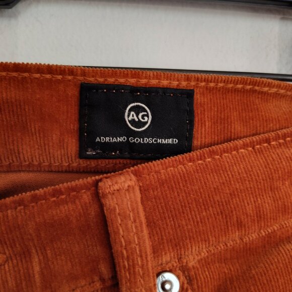 Ladies SZ 27 Adriano Goldschmied Cinnamon Prima Corduroy Jeans - Picture 7 of 7